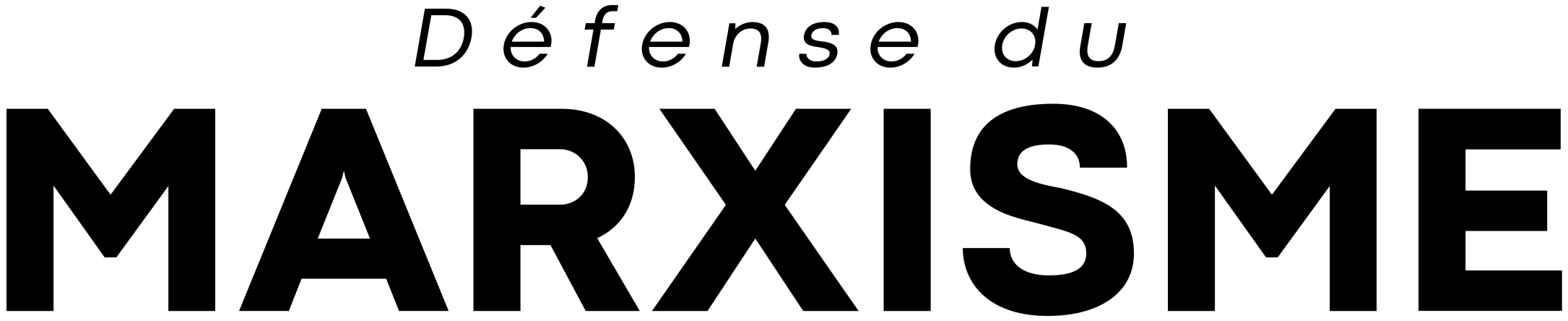 Logo de Défense du Marxisme